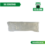 COD: BSN5070400 - EMPAQUE SUELTO  NATURAL TRANSPARENTE - 50CM X 70CM - CALIBRE 400 - CONT. 1 KG