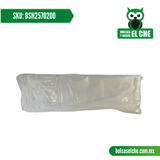 COD: BSN2570200 - EMPAQUE SUELTO  NATURAL TRANSPARENTE - 25CM X 70CM - CALIBRE 200 - CONT. 1 KG
