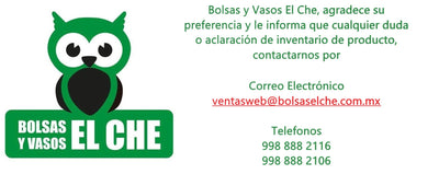 Bolsas y Vasos  El Che