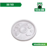 COD: T420 - TAPA LISA No. 420 - CONVERMEX - PAQUETE: 50 PZAS